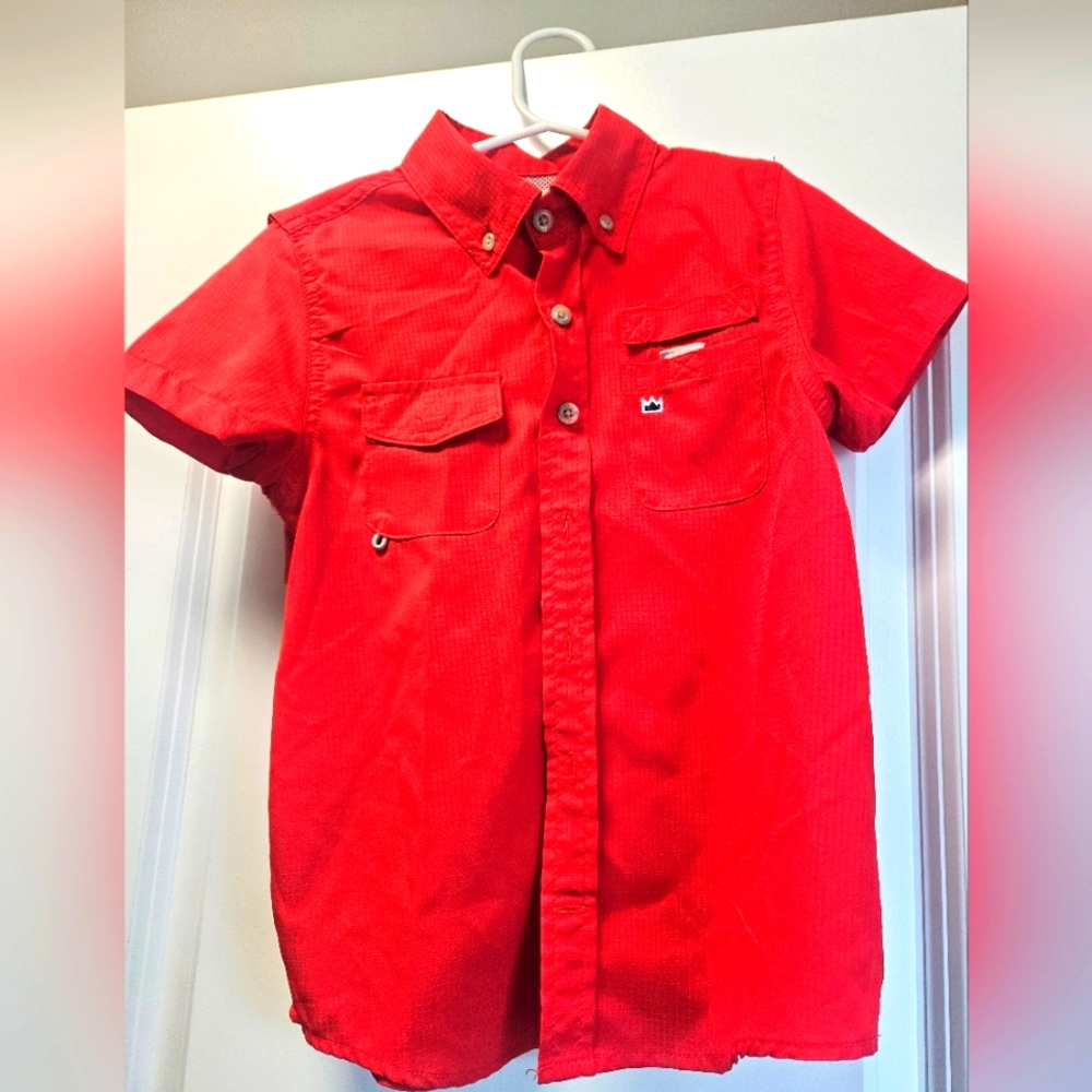 Crown and Ivy beach shirt little boy